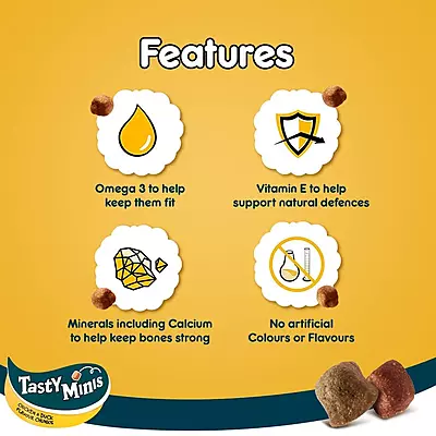 Pedigree TASTY MINIS Cubes Adult Dog Treat Pedigree TASTY MINIS Cubes Adult Dog Treat