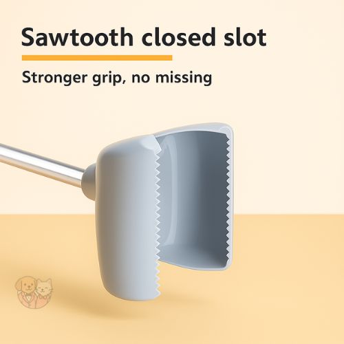 Adjustable Size Poop Scooper | Long Handle Waste Collector for Dogs, Cats & Pets