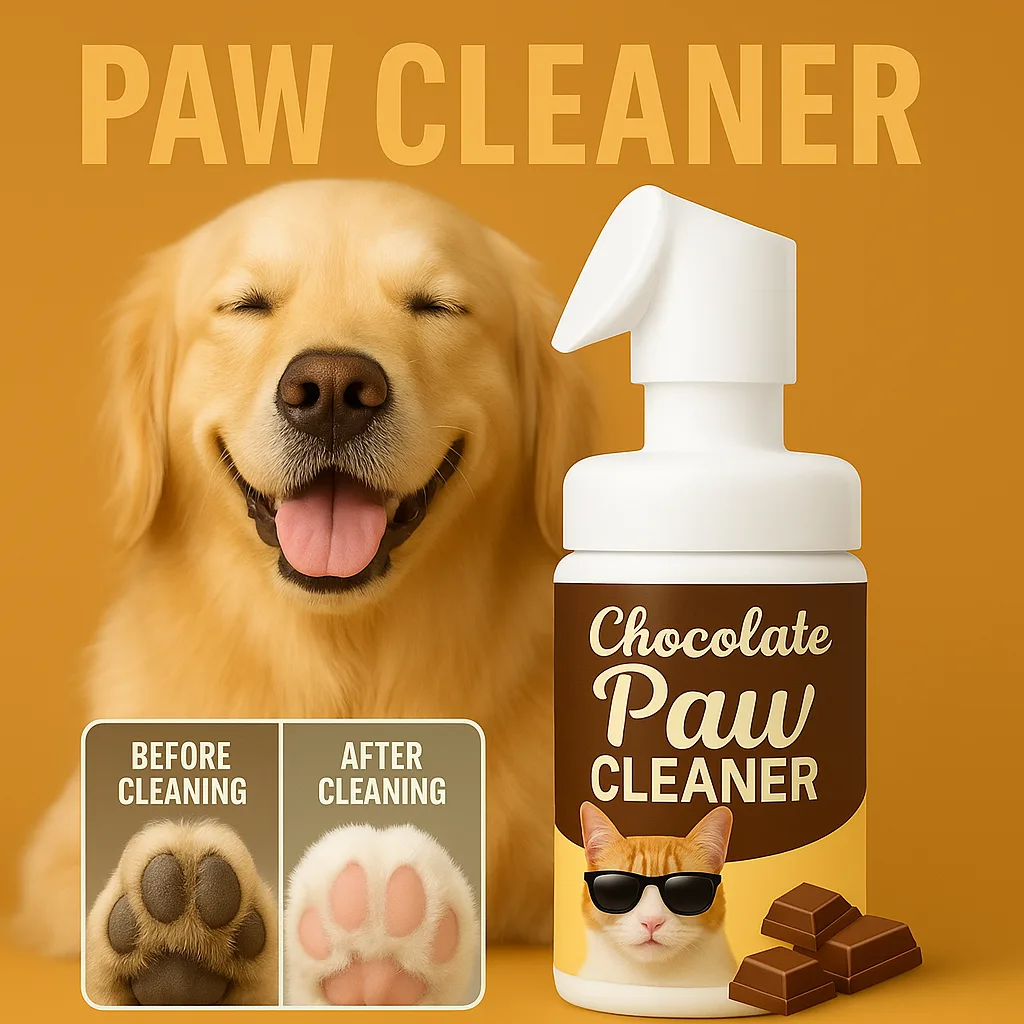 Pets Empire Paw Cleaner โ Chocolate Foaming Cleanser with Silicone Brush for Dogs & Cats (150ml) Pets Empire Paw Cleaner โ Chocolate Foaming Cleanser with Silicone Brush for Dogs & Cats (150ml)