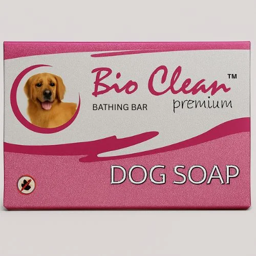 Bio Clear Anti-Tick Herbal Dog Soap – Nourishing & Cleansing Bath Bar (100g)