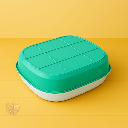 Cat Litter Box Tray with Scooper – Lightweight & Leak-Proof for Kittens and Cats
