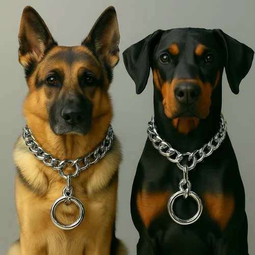 Diamond Choke Chain Collar โ Premium Training Neck Belt for Large & X-Large Breed Dogs Diamond Choke Chain Collar โ Premium Training Neck Belt for Large & X-Large Breed Dogs