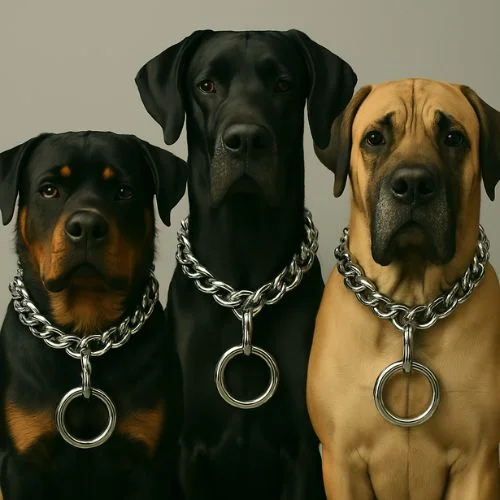 Diamond Choke Chain Collar โ Premium Training Neck Belt for Large & X-Large Breed Dogs Diamond Choke Chain Collar โ Premium Training Neck Belt for Large & X-Large Breed Dogs