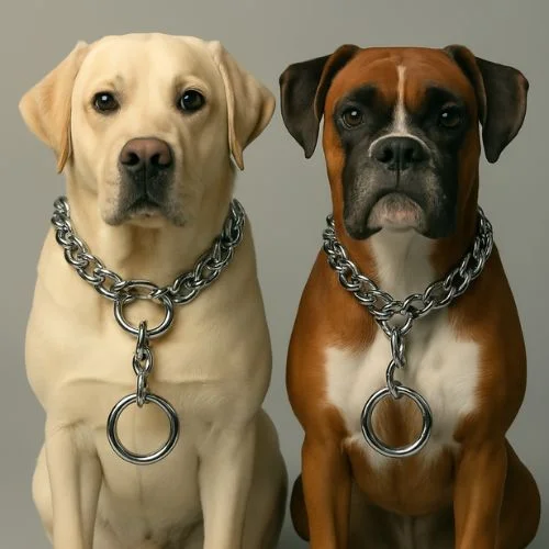 Diamond Choke Chain Collar โ Premium Training Neck Belt for Large & X-Large Breed Dogs Diamond Choke Chain Collar โ Premium Training Neck Belt for Large & X-Large Breed Dogs