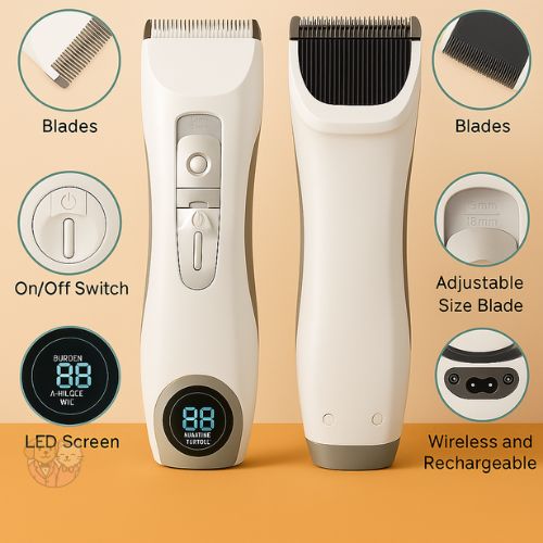 Codos CP‑9600 Professional Cordless Pet Clipper – Dogs & Cats Codos CP‑9600 Professional Cordless Pet Clipper – Dogs & Cats