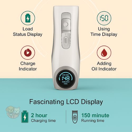 Codos CP‑9600 Professional Cordless Pet Clipper – Dogs & Cats Codos CP‑9600 Professional Cordless Pet Clipper – Dogs & Cats