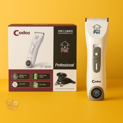 Codos CP‑9600 Professional Cordless Pet Clipper – Dogs & Cats Codos CP‑9600 Professional Cordless Pet Clipper – Dogs & Cats