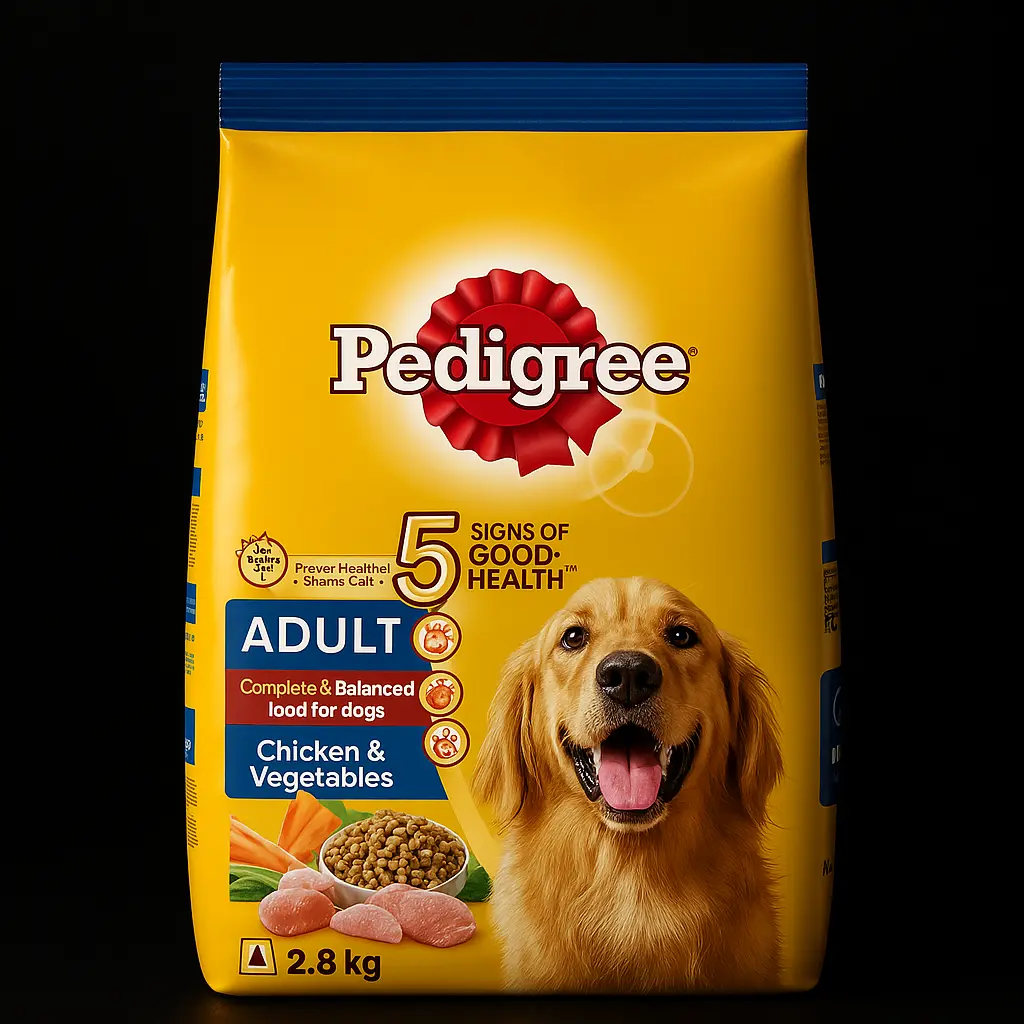 PEDIGREE Adult Dry Dog Food โ Chicken & Vegetables Flavor PEDIGREE Adult Dry Dog Food โ Chicken & Vegetables Flavor