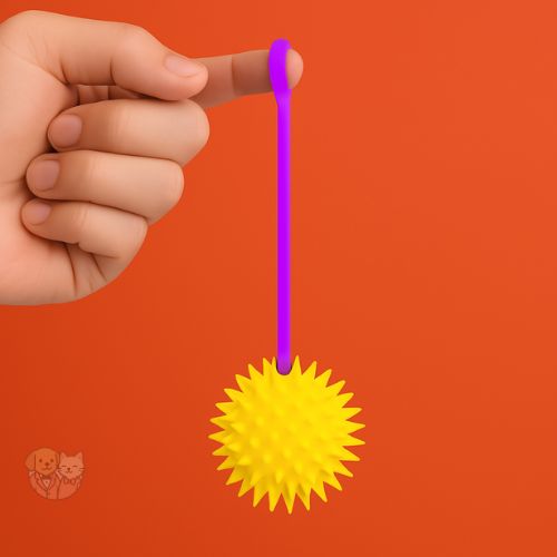 FUN LED Spike Ball โ Flashing, Bouncy & Squeaky Toy for Dogs & Cats FUN LED Spike Ball โ Flashing, Bouncy & Squeaky Toy for Dogs & Cats