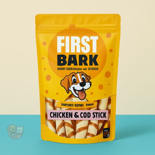 First Bark Chicken & Cod Stick โ HighโProtein Dog Treat, 70โฏg First Bark Chicken & Cod Stick โ HighโProtein Dog Treat, 70โฏg