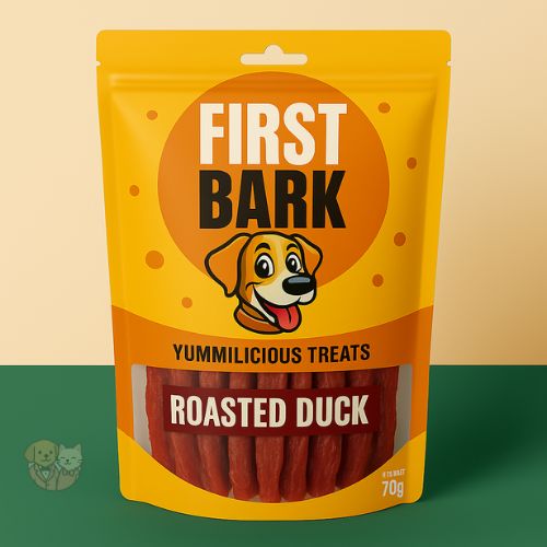 First Bark Roasted Duck โ Dog Treat, 70โฏg First Bark Roasted Duck โ Dog Treat, 70โฏg