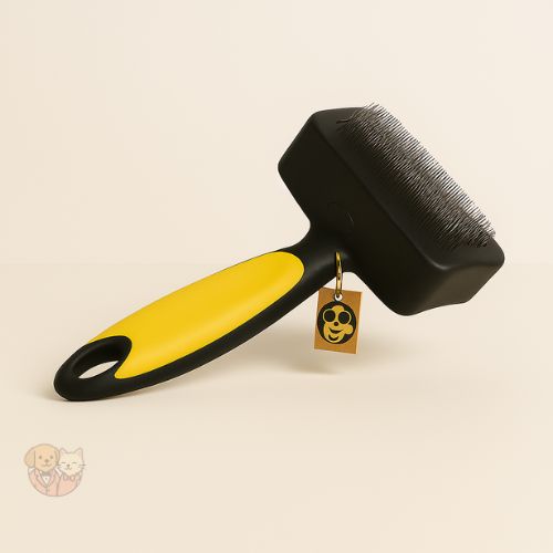 Foodie Puppies Slicker Brush โ Medium Yellow Grooming Tool for Dogs, Cats & Puppies Foodie Puppies Slicker Brush โ Medium Yellow Grooming Tool for Dogs, Cats & Puppies