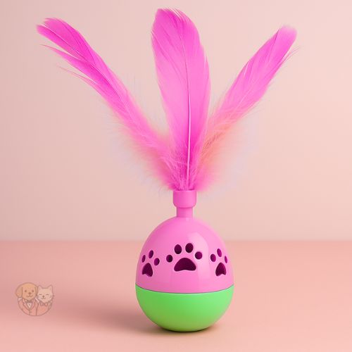 Interactive Cat Shaking Tumbler Toy