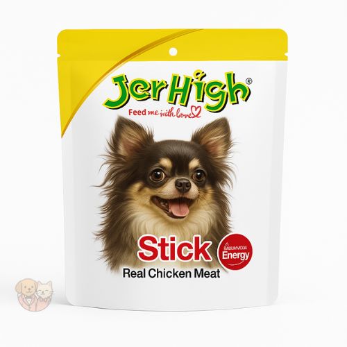 JerHigh Chicken Sticks – Original Real Chicken Dog Treats, 70g