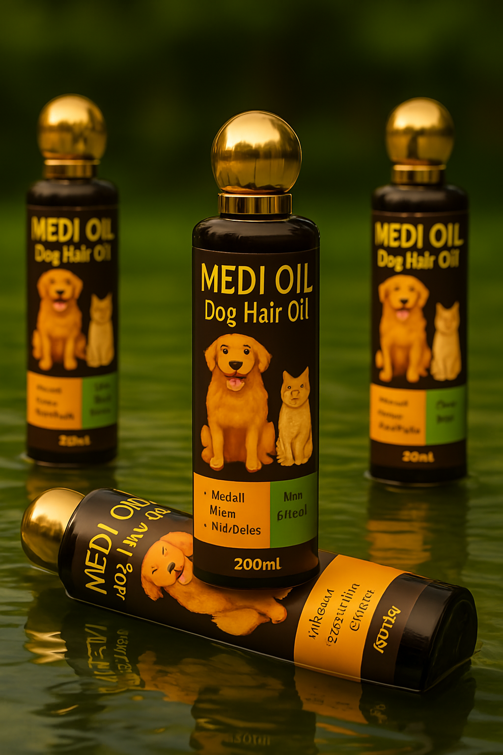 Medi Dog Hair Oil – Nourishing Care for a Healthy, Shiny Coat
