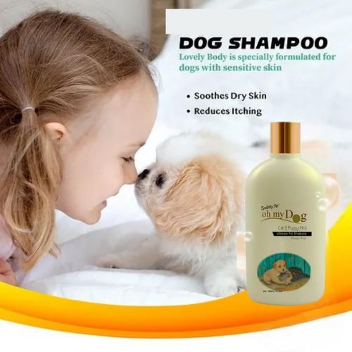 Oh My Dog Mild Shampoo for Cats & Puppies – Gentle, Tear-Free Formula for Sensitive Skin (500ml)