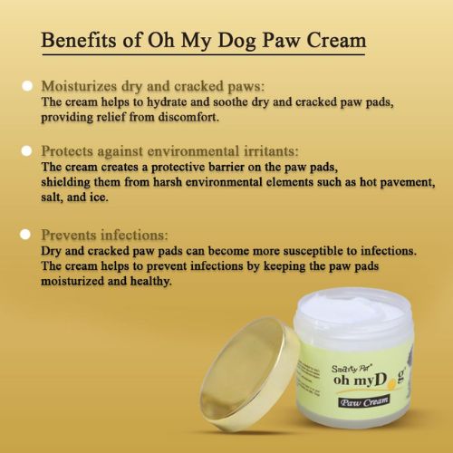 Oh My Dog Paw Cream – Heals, Moisturizes & Softens Dry Paws for Dogs & Cats (100ml)