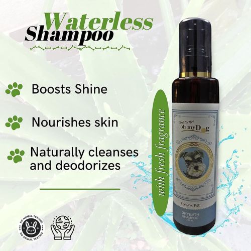Oh My Dog Urban Pet Dry Bath – Quick Waterless Grooming with a Modern Fresh Scent (200ml)