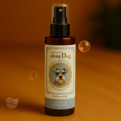 Oh My Dog Urban Pet Dry Bath – Quick Waterless Grooming with a Modern Fresh Scent (200ml)
