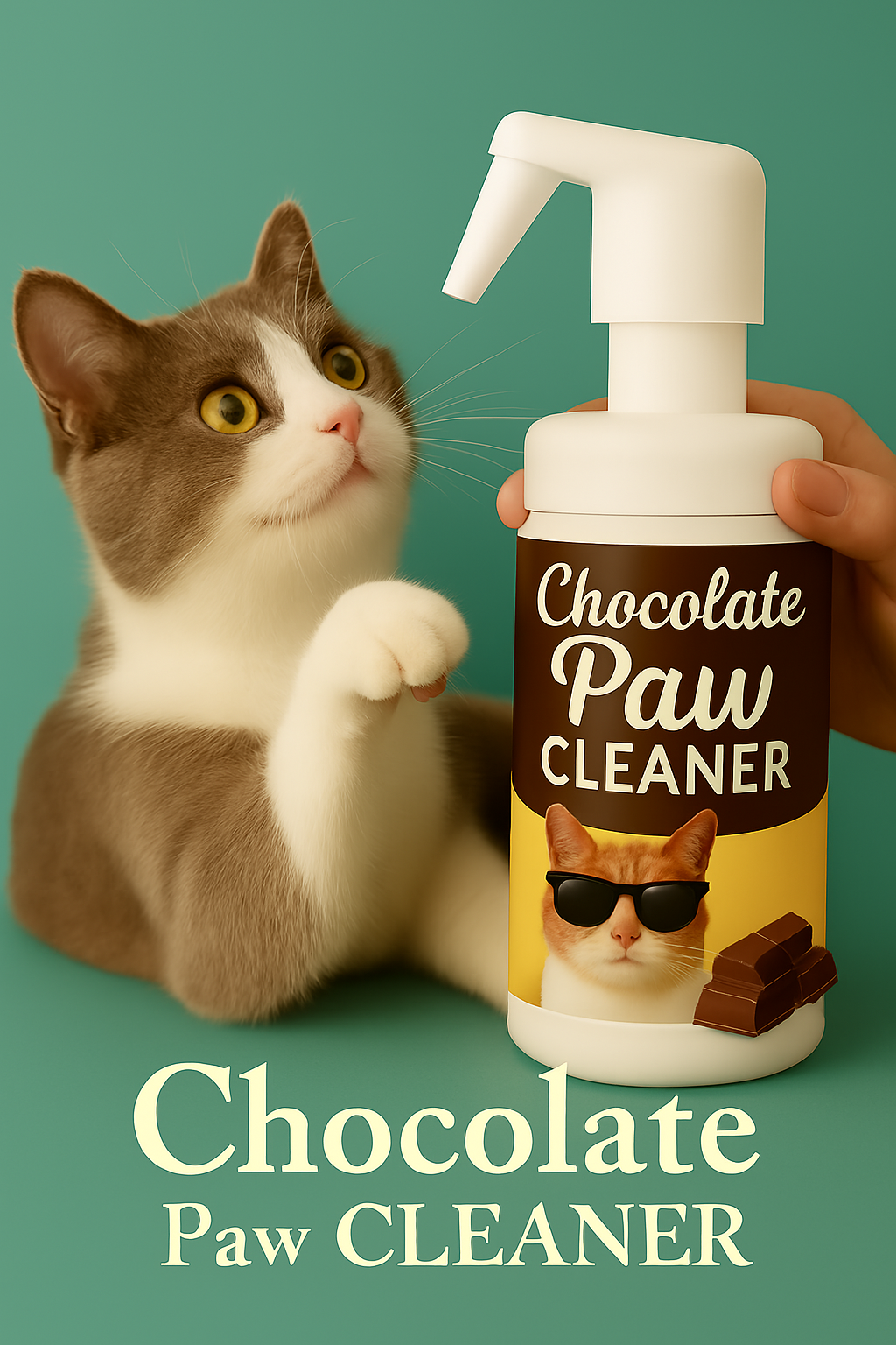Pets Empire Paw Cleaner โ Chocolate Foaming Cleanser with Silicone Brush for Dogs & Cats (150ml) Pets Empire Paw Cleaner โ Chocolate Foaming Cleanser with Silicone Brush for Dogs & Cats (150ml)