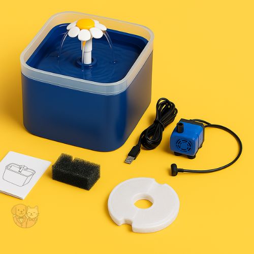 Pet Water Fountain with Filter – Continuous Fresh Water for Cats & Dogs
