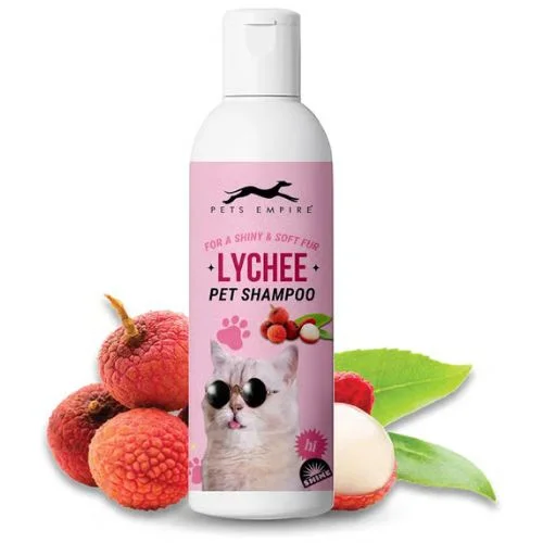 Pets Empire Cat Shampoo –  Lychee essence Cleanser for Kittens & Cats (200ml)