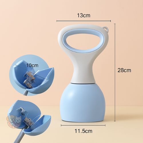 Portable Pet Toilet Clamp – Pooper Scooper for Small & Medium Pets (Color May Vary)