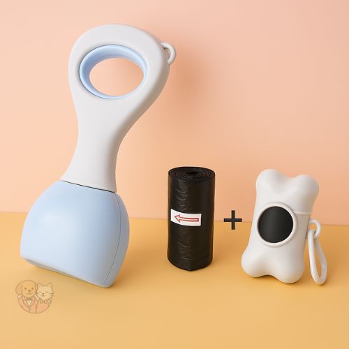 Portable Pet Toilet Clamp – Pooper Scooper for Small & Medium Pets (Color May Vary)