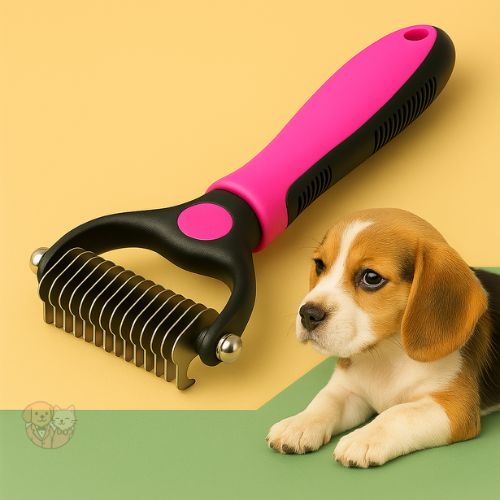 Professional Dematting & Deshedding Comb โ Pet Grooming Tool for Dogs & Cats Professional Dematting & Deshedding Comb โ Pet Grooming Tool for Dogs & Cats