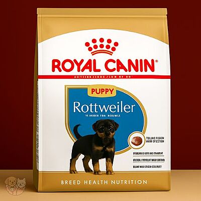Royal Canin Rottweiler Puppy Dry Food โ Tailored Nutrition for Large Breed Puppies Royal Canin Rottweiler Puppy Dry Food โ Tailored Nutrition for Large Breed Puppies