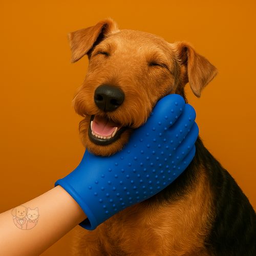 Rubber Deshedding Grooming Glove โ Easy Pet Hair Removal & Massage Tool Rubber Deshedding Grooming Glove โ Easy Pet Hair Removal & Massage Tool