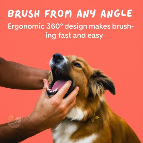 Silicone Finger Toothbrush for Pets – Gentle Dental Care for Dogs & Cats