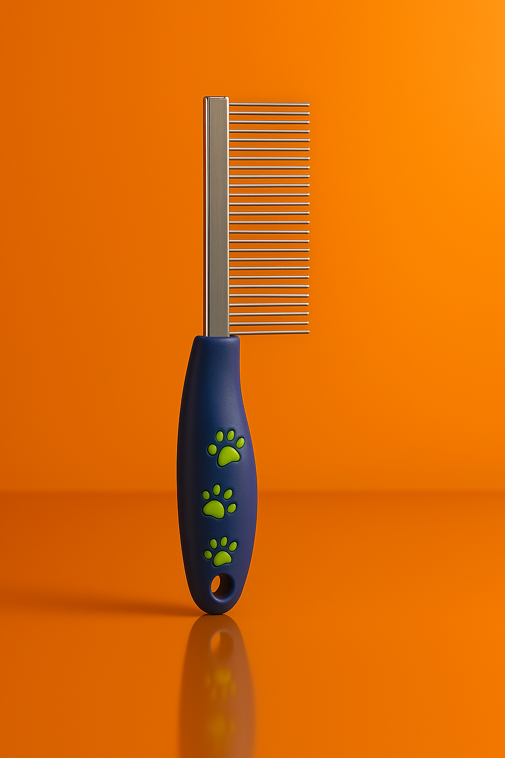 Steel Comb Basic Plastic Handle Steel Comb Basic Plastic Handle