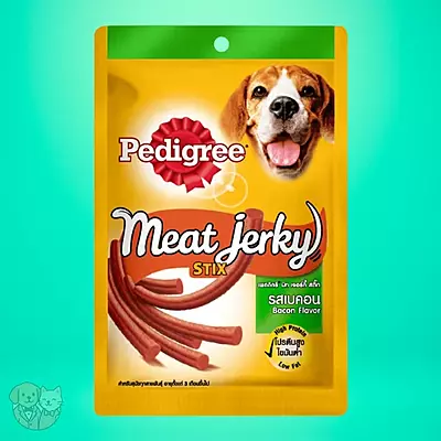 Pedigree Meat Jerky Stix โ Bacon Flavor (60โฏg) Pedigree Meat Jerky Stix โ Bacon Flavor (60โฏg)
