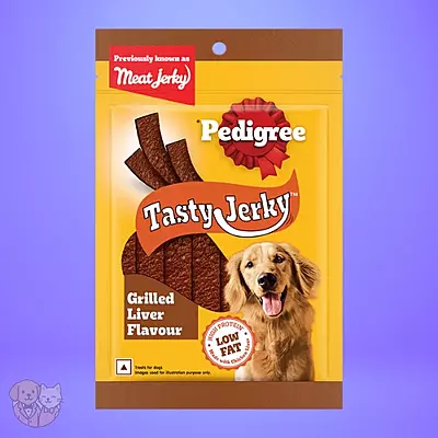 Pedigree Tasty Jerky โ Grilled Liver Flavor (Adult Dog Treat) Pedigree Tasty Jerky โ Grilled Liver Flavor (Adult Dog Treat)