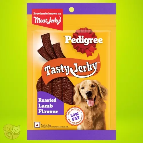 Pedigree Tasty Jerky โ Roasted Lamb Flavor (Adult Dog Treat) Pedigree Tasty Jerky โ Roasted Lamb Flavor (Adult Dog Treat)