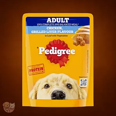 Pedigree Adult Wet Dog Food โ Chicken Grilled Liver in Loaf with Vegetables Pedigree Adult Wet Dog Food โ Chicken Grilled Liver in Loaf with Vegetables